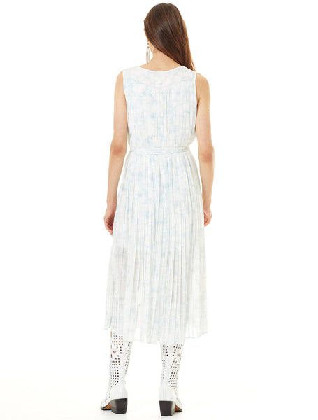 SKY SETTLEMENT MIDI DRESS