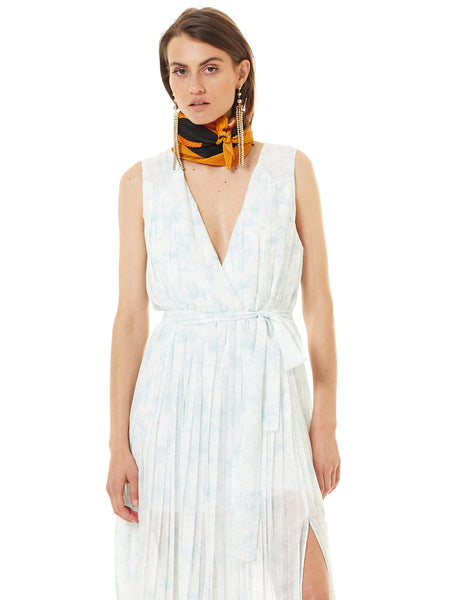 SKY SETTLEMENT MIDI DRESS