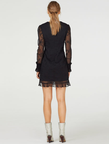 NAOMI L/S  DRESS