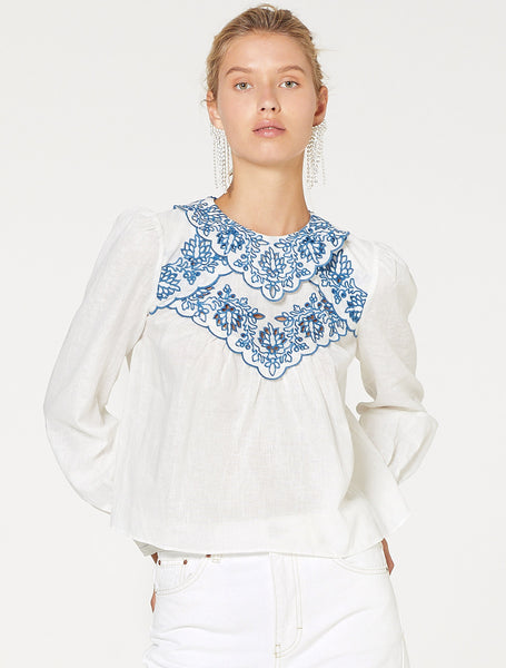 BLUE MUSE TOP