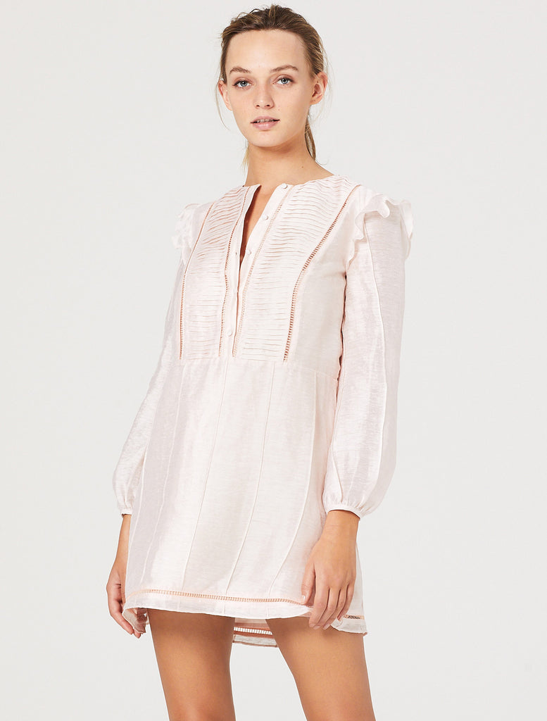 SUNDAY MORNING L/S MINI DRESS