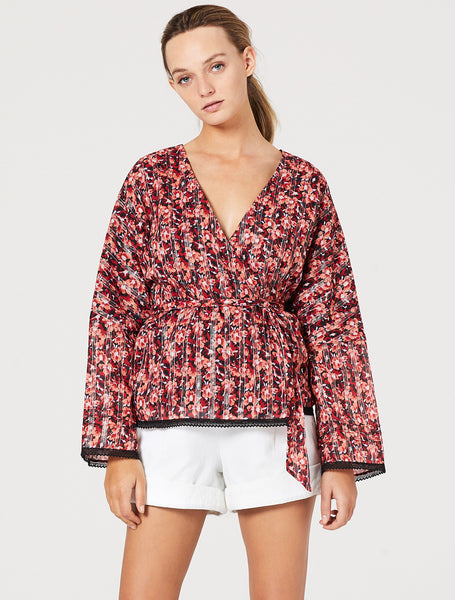 WITHOUT A BLUSH L/S TOP