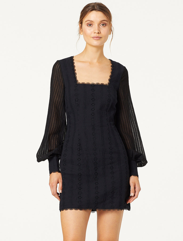 GOOD TIMES L/S MINI DRESS